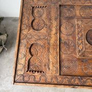 Savoyard folk art coffee table