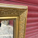 Antique gilded mirror