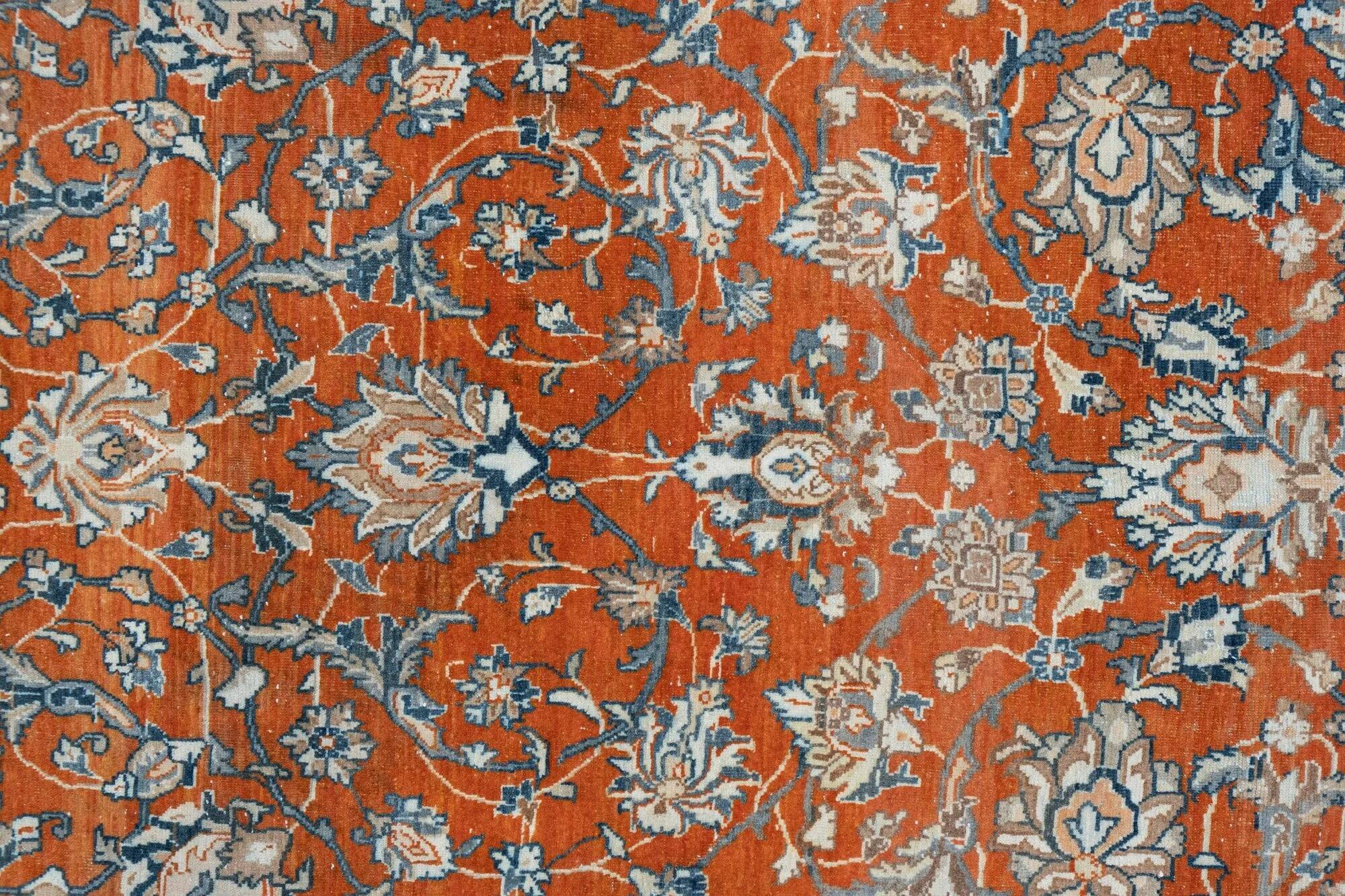 Vintage handmade Turkish rug 265x360 cm