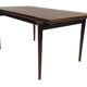 Table à manger vintage Topform en teck massif extensible 1960