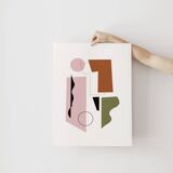 Poster A3-Concerto rose-29.7 cm x 42 cm