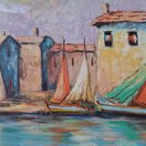 Navy, oil painting