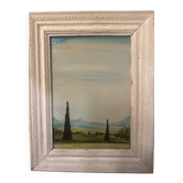 Original landscape painting - French artist -