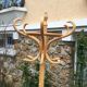 Portemateaux sur pied vintage