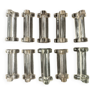 10 glass knife holders