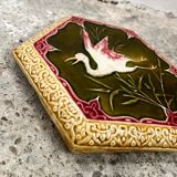 Dessous de plat cigogne barbotine