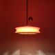1 of 3 Adjustable Orion Glass Pendant Lamps from Staff