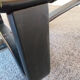 Scandinavian long chair design Ingmar und Knut Relling black leather 70s
