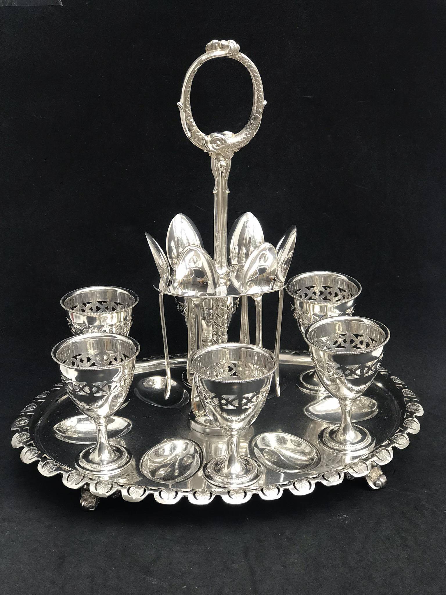 Antique English Egg Cups