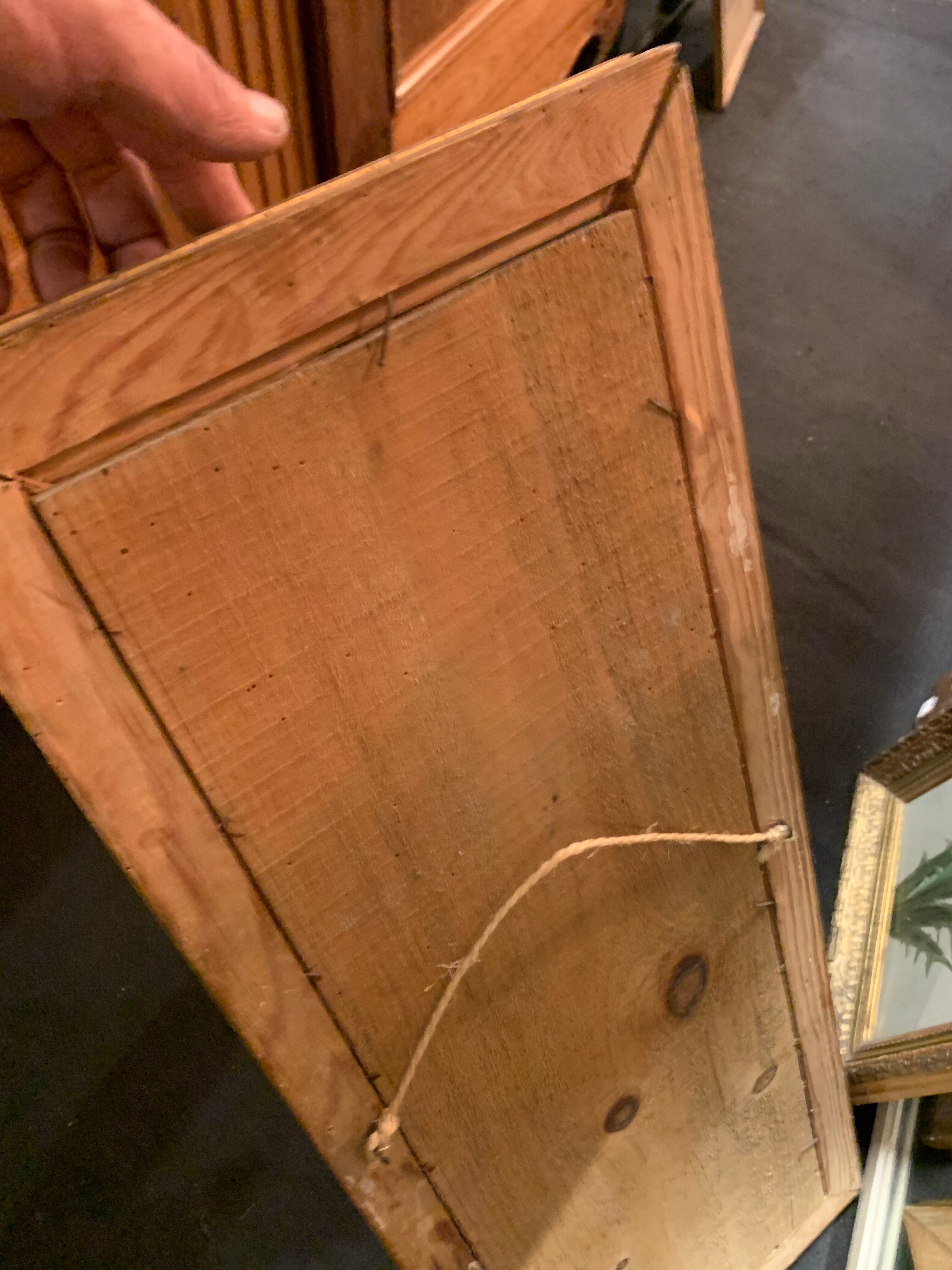 Pair of paint on still life wood