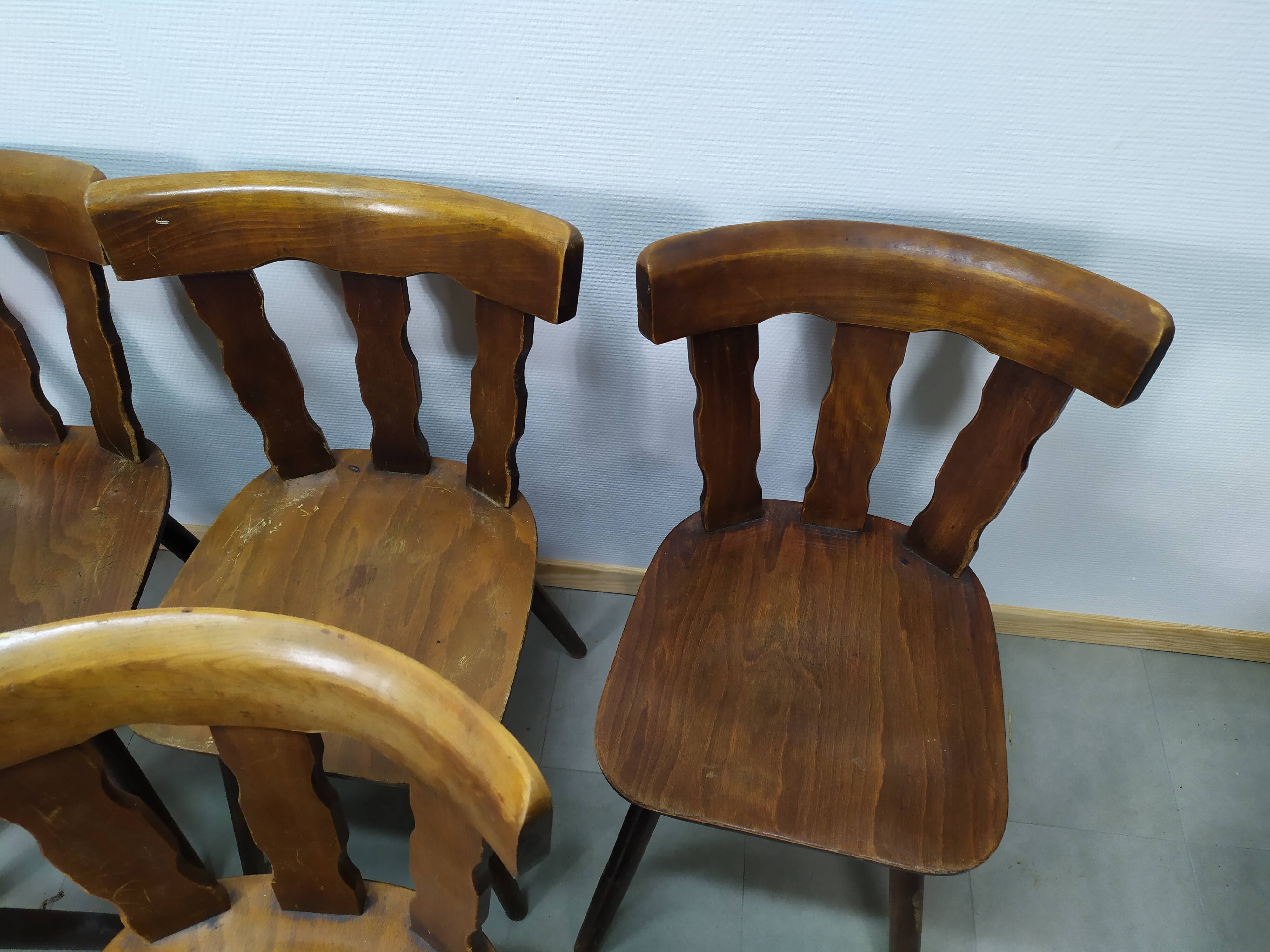 Set of 6 chairs 70/90
