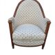 Fauteuil art déco des années 1930