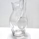 Vintage Transparent Crystal Pitcher Attr. to Baccarat