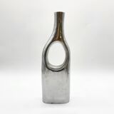 Modernist vase / cast aluminum – 1970s