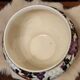Old large Lunéville flower pot with Japanese floral decor