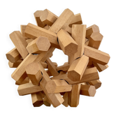 Casse tête en hêtre Hexago - Arjeu