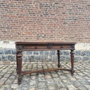 Italian Dining Table In Natural Wood Louis XVI Style XIX Eme Century