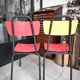 Pair of vintage Formica chairs