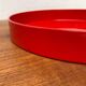 Vintage Space Age Red Tray from Boltze Design, 1970s