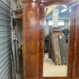 19th Century Marquetry Mirror Cabinet