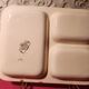 Obernai compartment dish Sarreguemines signed Loux