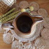 Small vintage stoneware pitcher