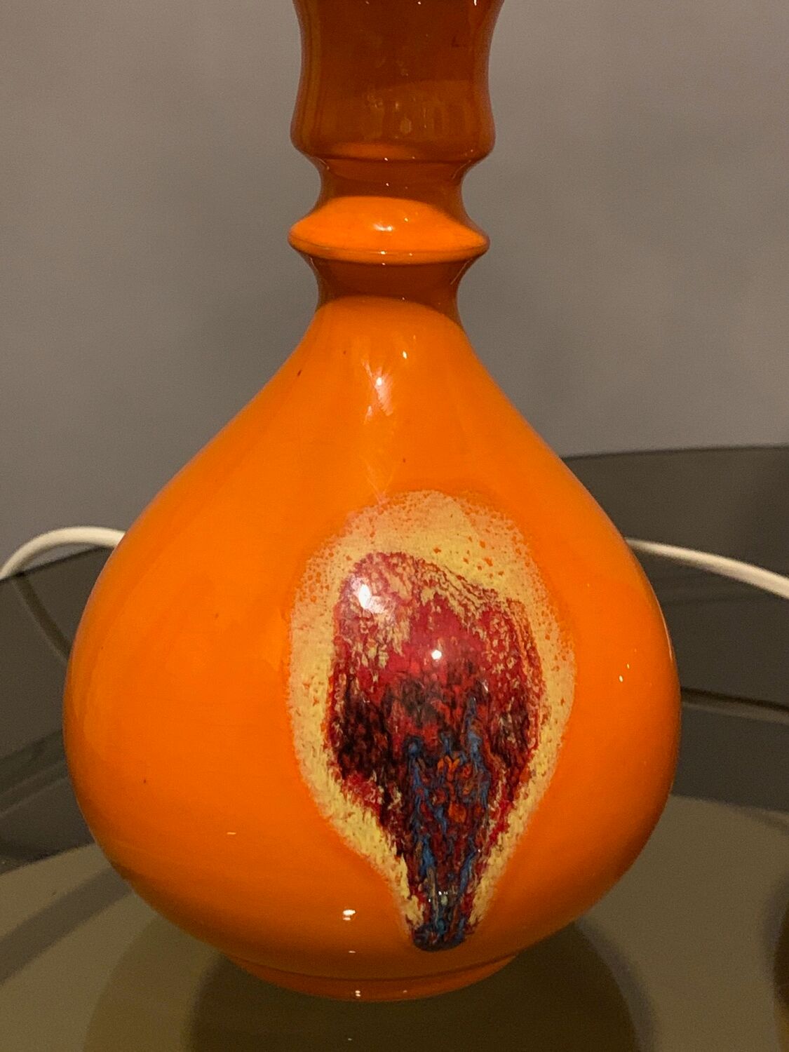 Pair of 1970s ceramic table lights by Bjorn Wiinblad for Rosenthal