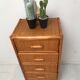 Commode en bambou vintage des années 60-70