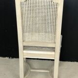 6 patinated Louis XVI style chairs