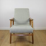 Vintage light green easy chair, 1970s
