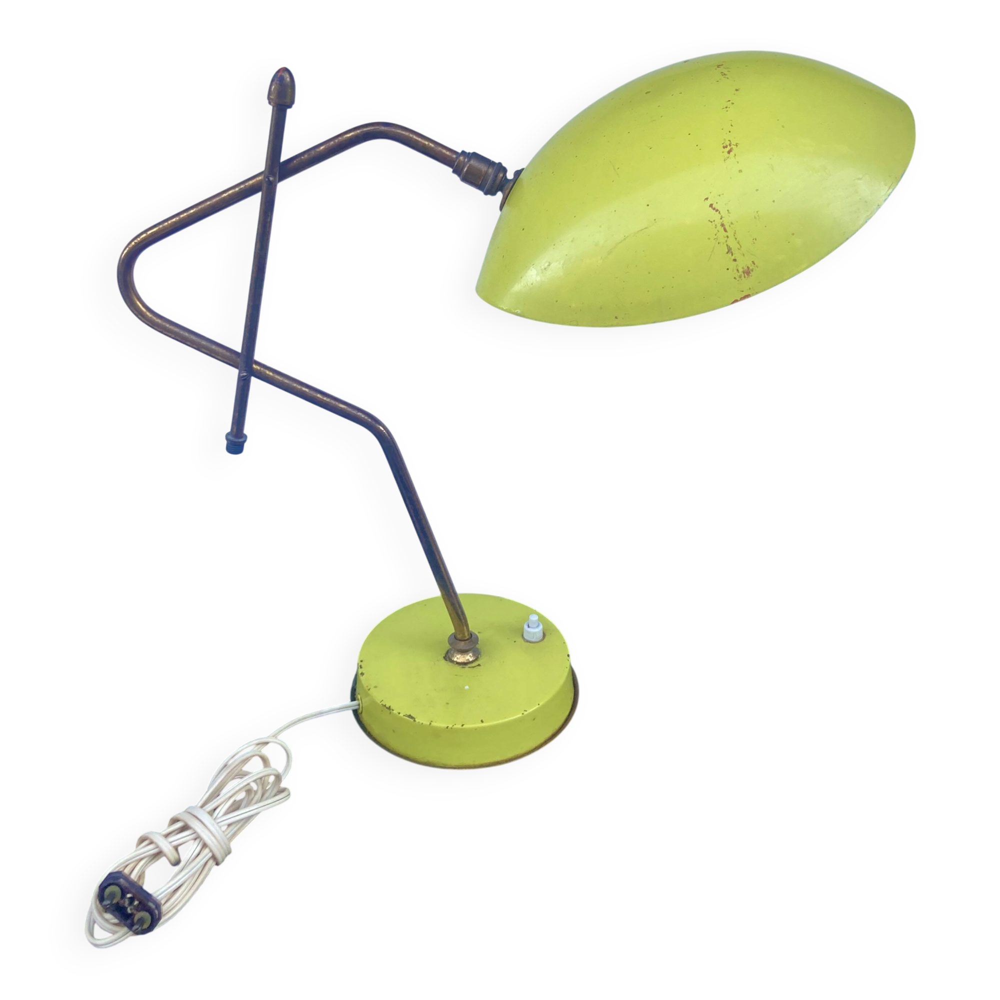 Desk lamp by jean boris lacroix - vintage from the 1950s - rare!!!