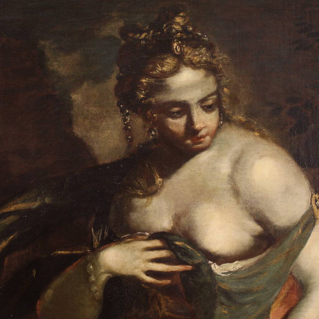 Great 17th-century mythological painting, Venus in Vulcan's Forge