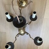 Brass chandelier 4 burners