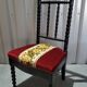 Napoleon III style wooden low chair in very good condition