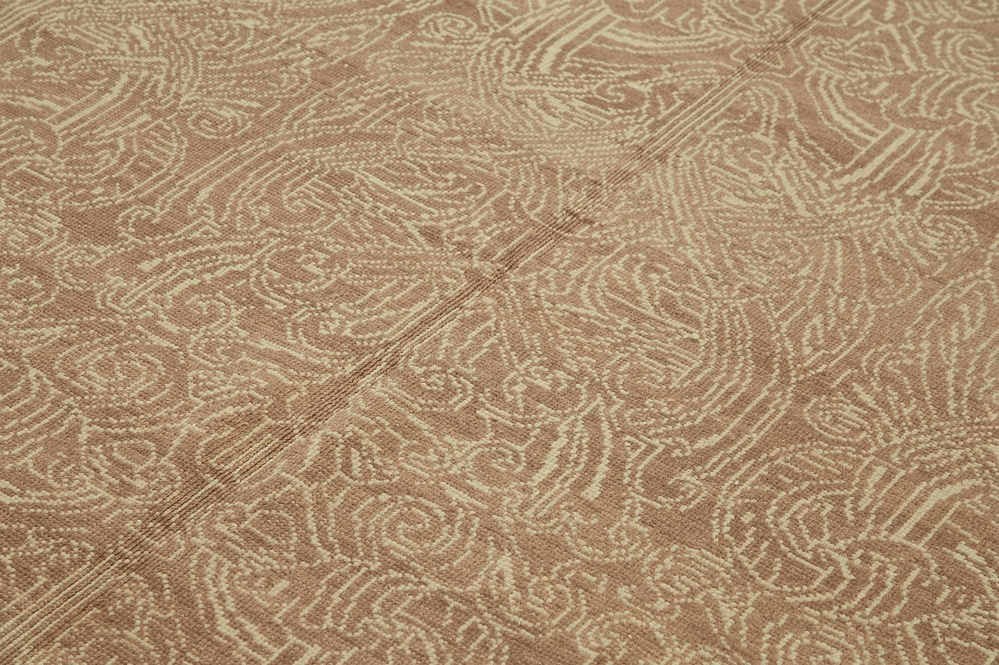 Tapis Oushak en laine noué à la main, 247 cm x 308 cm