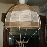 Jute hanging lamp for children's room