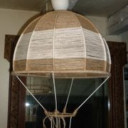 Jute hanging lamp for children's room