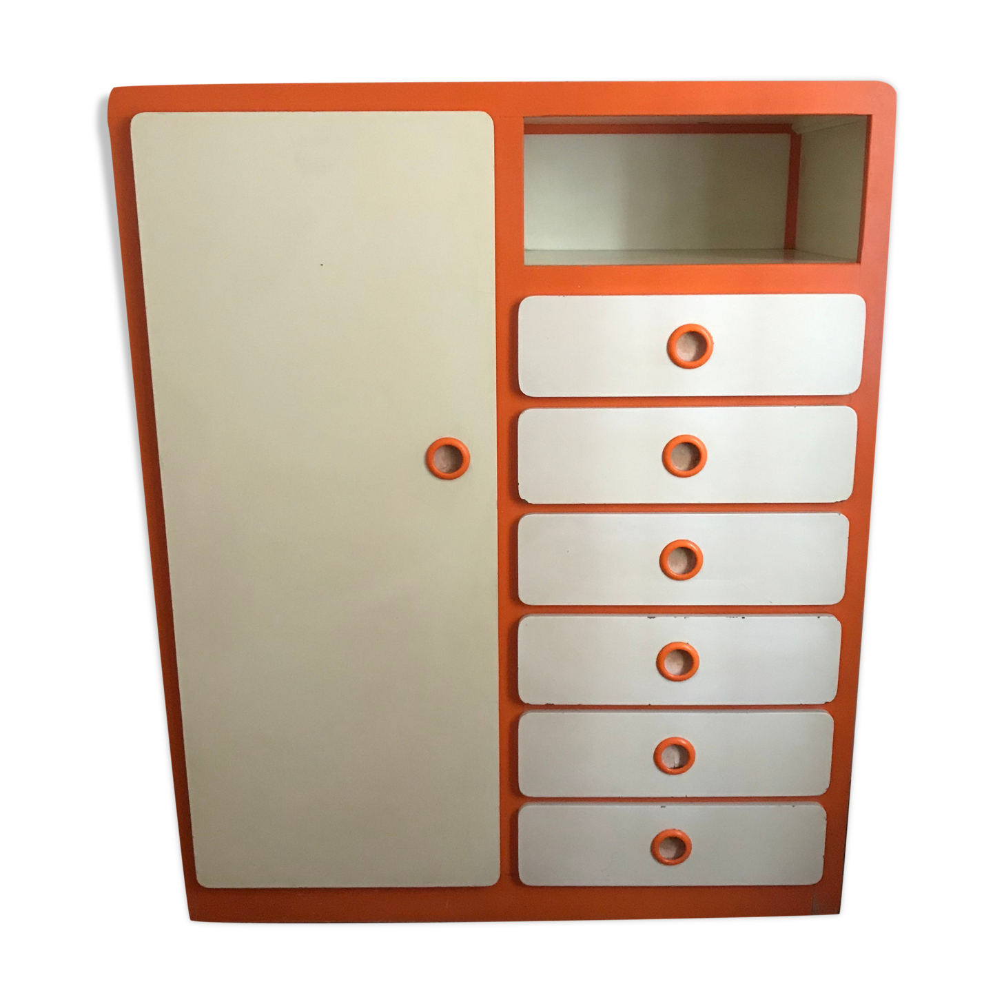 Vintage children's wardrobe