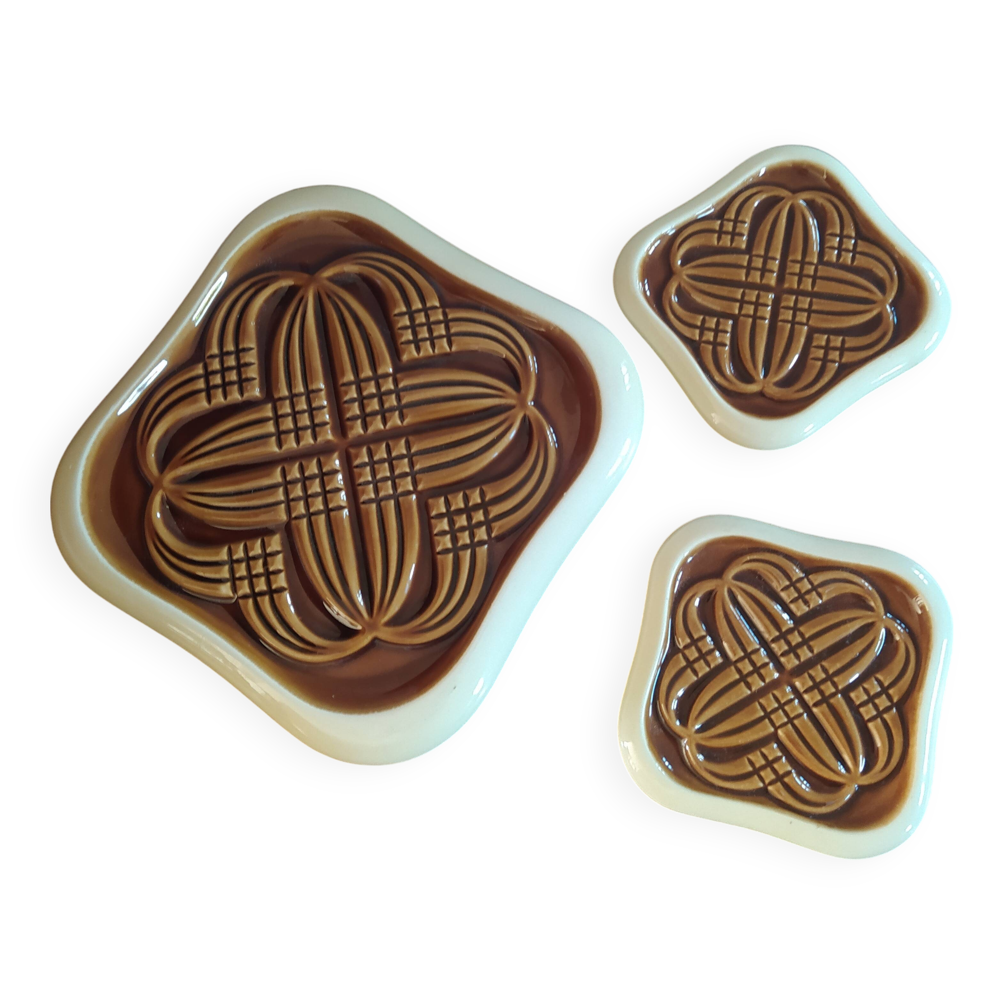 Verceram 1950 coasters and bottles