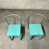 Two starck Dr. Glob chairs edited by Philippe Starck by Kartell italy