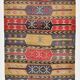 172x264Cm Cinnamon Red Kilim Rug, Large Area Rug, Turkish Bohem Rug,