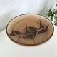 Artisanal ceramic compote bowl "Serra", 1960