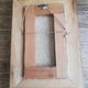 Painting oil painting bouquet wood frame signed pagano