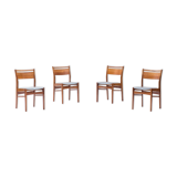 Set of 4 dining chairs, Dutch design, 1950’s