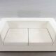 Throw Away sofa by Willie Landels for Zanotta 1965 in white vinyl