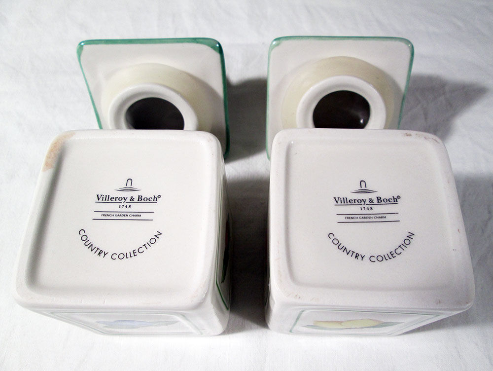 Villeroy and Boch jam jars