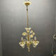 Venetian Murano Glass Chandelier 3 Lights 1960’s 
