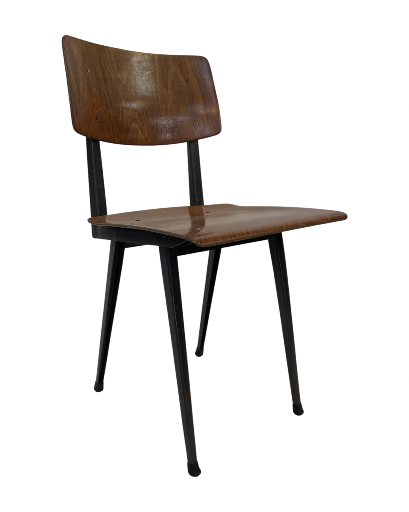 Vintage Marko Holland school chair minimalist 60