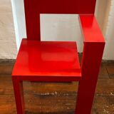 Steltman Chair designed by Gerrit Thomas Rietveld 1963