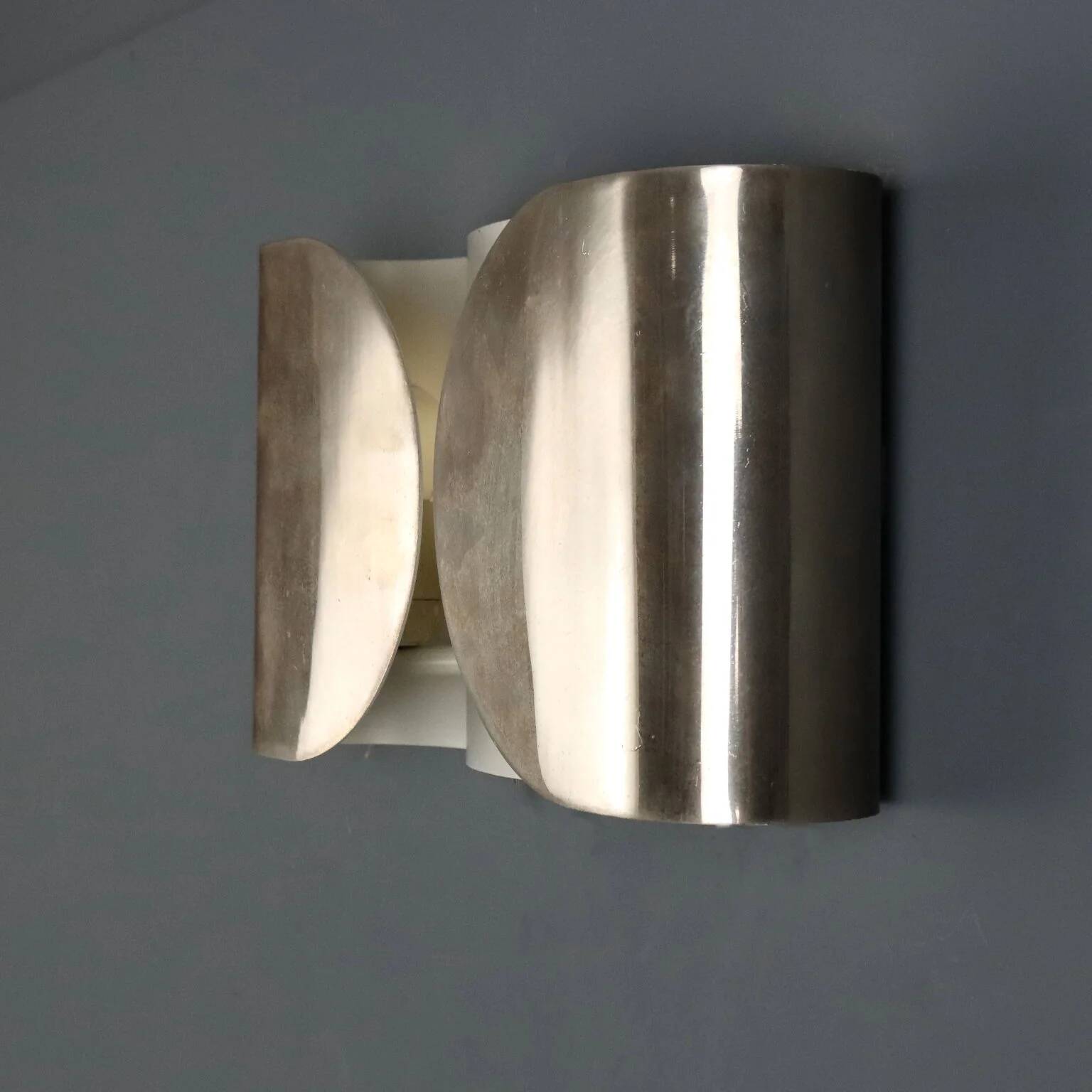 Vintage wall lamp Flos Foglio, design by Tobia Scarpa, 1980s.